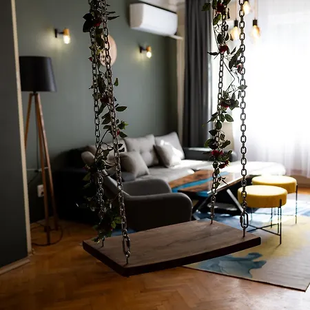Apartmán 2 Deluxe Apartments, Center Free Parking, 4 Bdr *