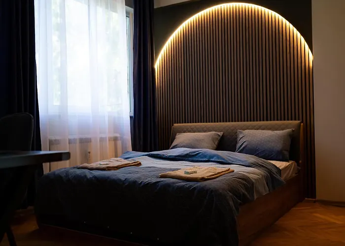 アパート 2 Deluxe Apartments, Center Free Parking, 4 Bdr