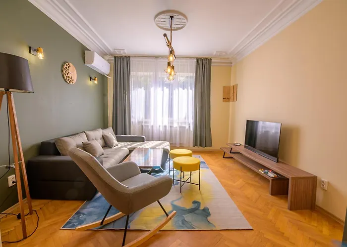 2 Deluxe Apartments, Center Free Parking, 4 Bdr アパート *